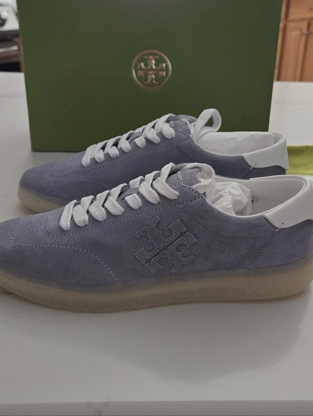 NIB Tory Burch Phoenix Sneaker - Suede